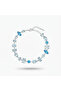 Silver Blue Stone Bracelet