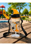Third Tritan Patterned Water Bottle with Straw (Drinker) 500 Cc - 2
