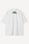 Mugiwara Wanted Poster Printed White Oversize Unisex Tshirt - 2