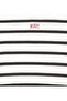 M7S10038 Logo Printed Striped Girls' Sweatshirt Black - 5