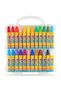 Pastel Crayons 24 Colors - with Transparent Bag X 3 Pieces - 3