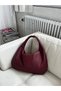 Pi̇etri̇ Knitted Leather Hand and Shoulder Women's Bag