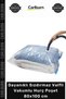 Special Production Durable Leak-Proof Valve Quilt Storage Bag Transparent Vacuum Storage Bag 80X100 cm