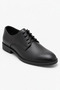 Boys' Black Classic Lace-Up Derby Shoes - 5