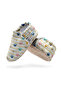 Colorful Paws Patterned Booties |   Non-Slip Home & Nursery Booties