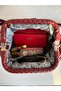 The Moi̇ss Mini Burslu Trend of the Moment: Knitted Detailed Quilted Messenger / Clutch Bag |   Elegance with Shoulder Straps - 6