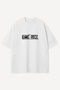 Mugiwara Manga Cover Printed White Oversize Unisex Tshirt - 2