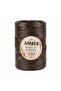 Amber Shimmer Raffia Yarn 100 Gr 250 Mt 1 Roll - 2