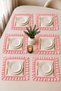 6-Piece Ruffled American Service Plate Set – Cream Color Stylish and Decorative Table Presentation Set - 2