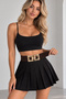 Women's 6 cm Thick Elastic Flexible Metal Buckle Waist Belt Mfr5019