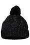 Women's Pompom Hair Braided Metallic Thread Knitwear Winter Beanie - 8