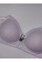 White Wire Free Gathering Plus Size Smooth Daily Bra 100C - 2