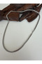 Top Segment Casual Shaved Steel Chain Necklace 55 cm Steel Chain Necklace Men's Steel Chain Necklace