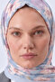 Women's French Silk Luxury Shawl Printed Cotton - 5