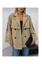 Woman's beige trench coat - 6