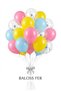 Candy Festival 20-Piece Birthday and Children's Party Balloon Set – Baby Shower, Balloon Arch, and Organization Decoration 11 Inches