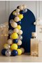 Moon and Star 20-Piece Birthday Balloon Set – Night Theme Party, Baby Shower, Balloon Arch and Organization Decoration 11 Inches - 2