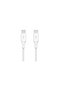 Belkin Usb-C to Usb-C Double Braided Nylon Cable, 100W Fast Charging, USB 2.0 Data Transfer, 2m Length, U Certified - 2