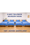 4-Piece Single Bedding Set with Fitted Sheets - Military Camp-Dorm-Hospital-Apart-Otel Set, 12 Pieces