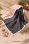 Asil Paisley Motif - Twill Silk Texture - Multi-Purpose Square Bandana Scarf 50X50 cm - 2