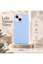 iPhone 13 Compatible Velvet Inside Stain-Resistant Matte Soft Silicone Launch Case