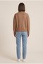 Buttonless Polo Collar Women's Sweater - 3