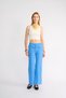 Women's Elastic Waist Lace-Up Pocketed Wide-Leg Trousers