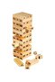 48-Wooden Piece Beech Jenga Fold High Stacking Creative Toy Set For Children - 3