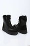 Lace-Up Zippered Genuine Leather Casual Boots 341-3034 Women's Boots - 8