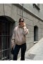Suede Oversize Cross-Closure Biker Jacket - 3