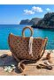 Handwoven Straw Knitted Women's Shoulder Bag – Bohemian Design, Large Beach and Casual Bag - 2
