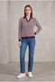 Polo Collar Thessaloniki Textured Striped Knitwear Sweater - 2