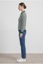 Polo Collar Thessaloniki Textured Striped Knitwear Sweater - 3