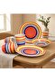 16-Piece All-In-One Dinner Set, Specially Designed for a Vibrant and Lively Touch to Everyday Dining Decor. - 5