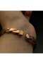 Adjustable Twist Model Copper Bracelet Pure Copper Bracelet Compatible with Wrist Size - 4