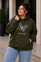 Women's Plus Size Oversize Hooded Sweatshirt – Butterfly Print Youth Trend Casual Hoodie with Kangaroo Pocket L XL 2XL 3XL 4XL 5XL 6XL 7XL - 2