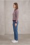 Polo Collar Thessaloniki Textured Striped Knitwear Sweater - 3