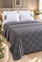 Pure Comfort Gray Waffle 6 Piece Double Pike Set - 2