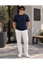 Men's Crew Neck Short Sleeve Slim Summer Knitwear T-Shirt Comfortable Fit - 6