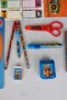 Licensed 18-Piece Stationery Set: Scissors, Notepad, Rocket Eraser, 0.7mm Pencil - 6