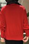Mercerized Tunic with Stand Collar and Sewing Detail - 4