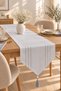 Diana Karlina Masa Runner |   35X140 cm |   Elegant Details, Tassels, and Stylish Table Decoration - 3