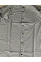 Men's Plus Size Oversized Slim Fit Long Sleeve Linen Notched Collar Shirt - 6