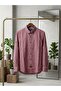 Men's Slim Fit Long Sleeve 100% Cotton Shirt - 4