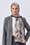 Women's French Silk Luxury Shawl Printed Cotton