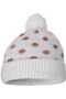 Women's Polka Dot Patterned Pompom Knitted Knitwear Winter Beanie - 6
