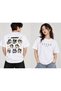 Ateez Chibi Characters Est. 2018 White Regular Fit Unisex T-Shirt