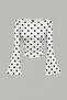 White Black Polka Dot Boat Neck Spanish Sleeve Gathered Long Sleeve Blouse - 3