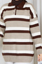 Women's Polo Neck Striped Knitwear Tunic - 6