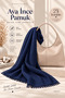 Modakaşmir Aya Thin Cotton Shawl & Women's Shoulder Bag 2-Piece Combination – 5 Color Options